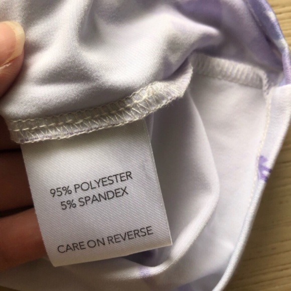 MASSIVE $10 SALE Calvin Klein Purple Wrap Blouse with Mandarin Collar - Picture 4 of 9